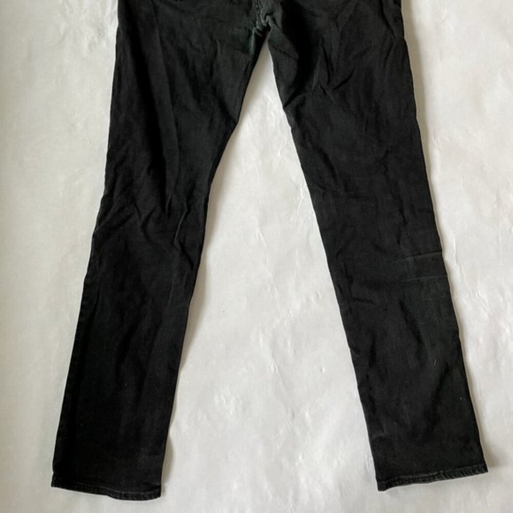 Levis 511 Mens Slim Fit Jeans Classic Black Wash Denim Pants V2 - Picture 5 of 5